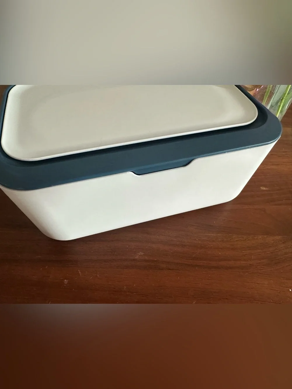 Amazon Wet Wipes Holder white blue 1 unit ⚪️